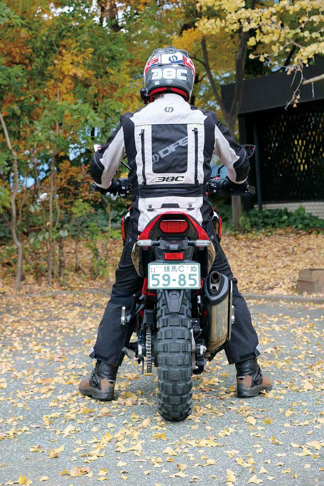 画像2: RIDING POSITION 身長:182㎝体重:80㎏