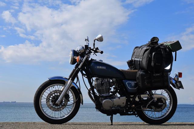 画像3: ヤマハ SR400 の積載能力