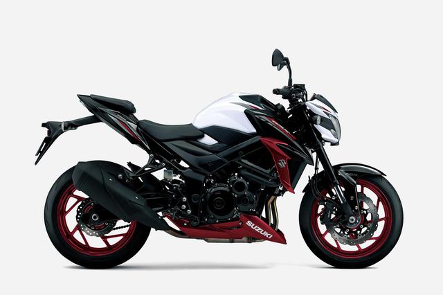 画像: 「GSX-S750 ABS」(2020)パールグレッシャーホワイト/グラススパークルブラック