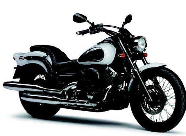 画像: ●空冷4ストOHC2バルブV型2気筒●399cc●30PS/7500rpm●3.2kg-m/6250rpm●234kg●100/90-19・170/80-15●78万1920円