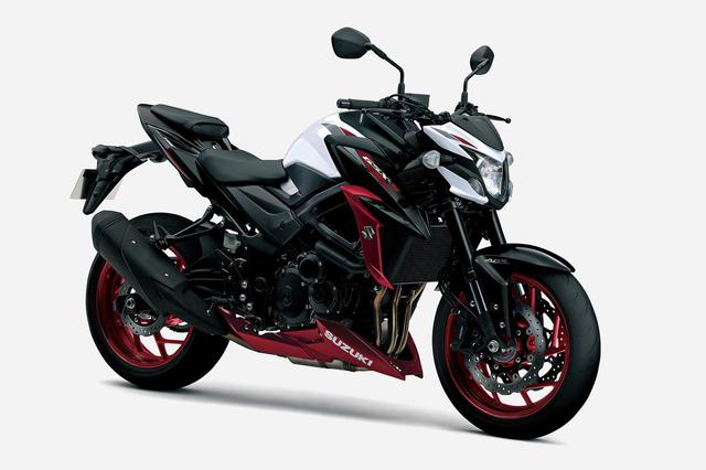 画像2: 「GSX-S750 ABS」(2020)「パールグレッシャーホワイト/グラススパークルブラック」