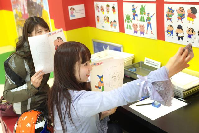 画像: クレヨンしんちゃんのお絵描きコーナー! さおりんの推しに負けて、私も書きましたw