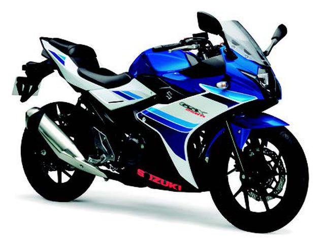 画像: ●水冷4ストOHC2バルブ並列2気筒●248cc●25PS/8000rpm●2.39kg-m/6500rpm●178kg●110/80-17・140/70-17●52万7040円