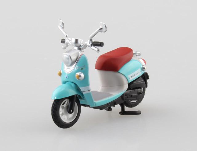 画像2: 【新発売】今度はヤマハ「ビーノ」がカプセルトイに! “ゆるキャン△”で人気のレトロポップな原付スクーターが1/32スケールのガチャガチャになって登場!