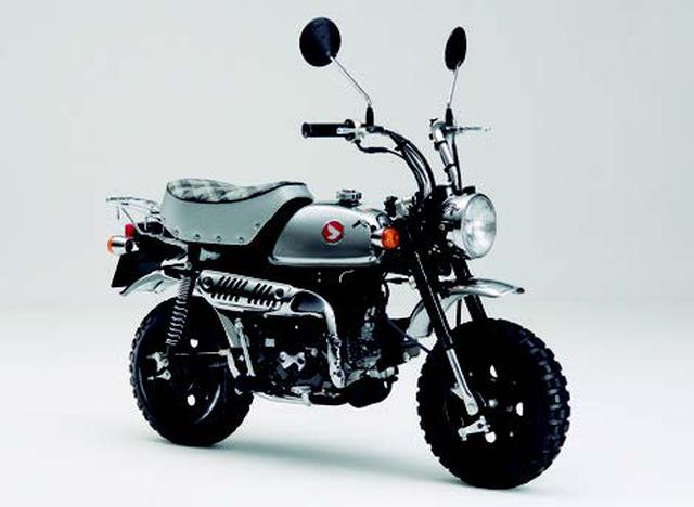 画像: ●空冷4ストOHC2バルブ単気筒●49cc●3.4PS/8500rpm●0.35kg-m/5000rpm●68kg●3.50-8・3.50-8●43万2000円