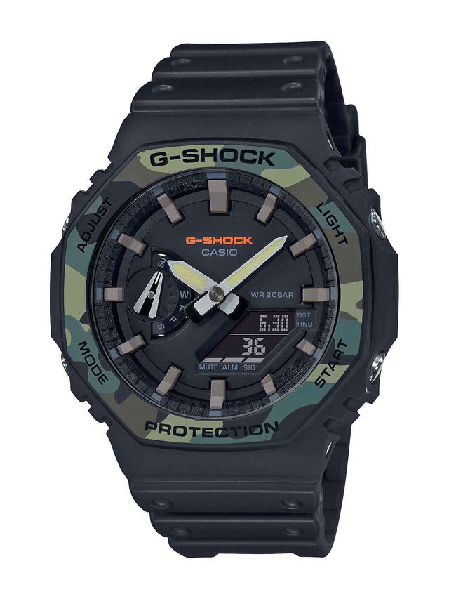 画像1: アウトドアでもストリートでも映えるG-SHOCK! 薄型の「GA-2100」シリーズにユーティリティカラーが登場