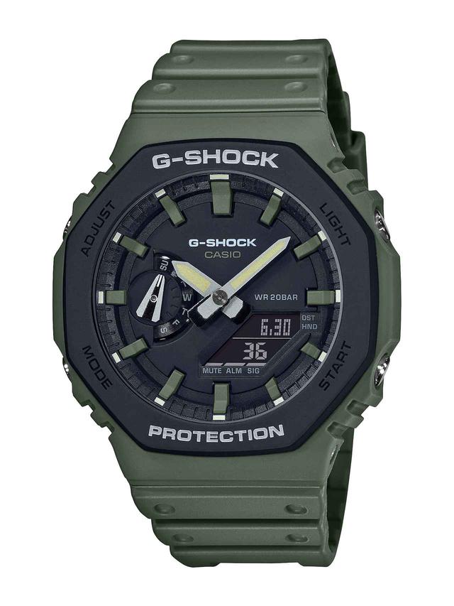画像3: アウトドアでもストリートでも映えるG-SHOCK! 薄型の「GA-2100」シリーズにユーティリティカラーが登場