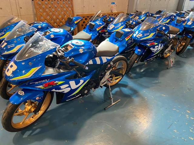 画像1: マシンはアジアンチャレンジカップ仕様のGSX-R150