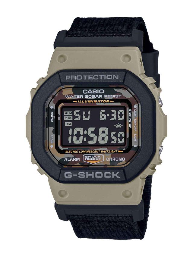 画像1: 【G-SHOCK】定番の〈DW-5600〉シリーズに「ユーティリティカラー」モデルが新登場!
