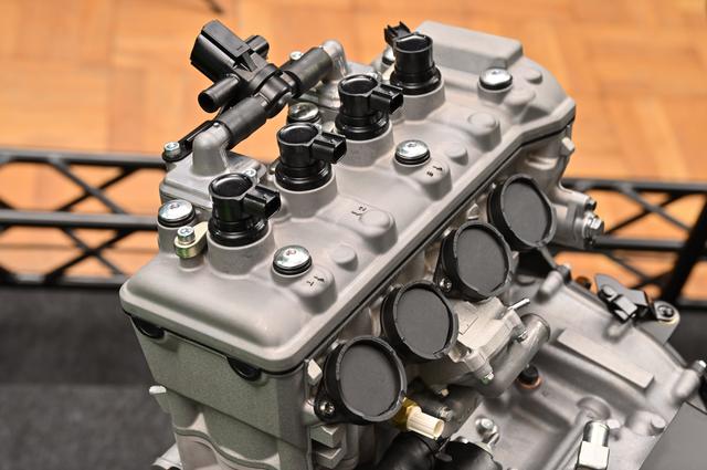 画像5: 話題沸騰のZX-25Rのエンジンの実物をどこよりも早く見れる!