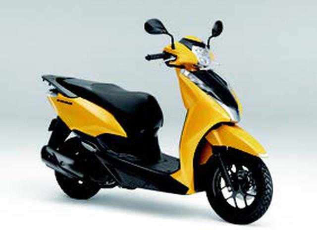 画像: ●水冷4ストOHC単気筒 ●124cc ●11PS/8500rpm ●1.1kg-m/5000rpm ●114kg ●90/90-12・100/90-10 ●32万3200円