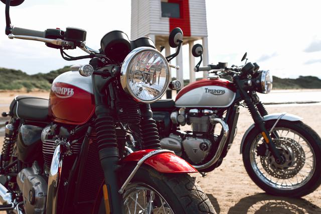 画像1: 【トライアンフ】ボンネビルT100・T120〈バド・イーキンス スペシャルエディション〉が3月7日に発売開始!