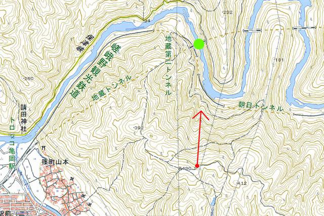 画像: 山陰本線(保津峡〜馬堀)