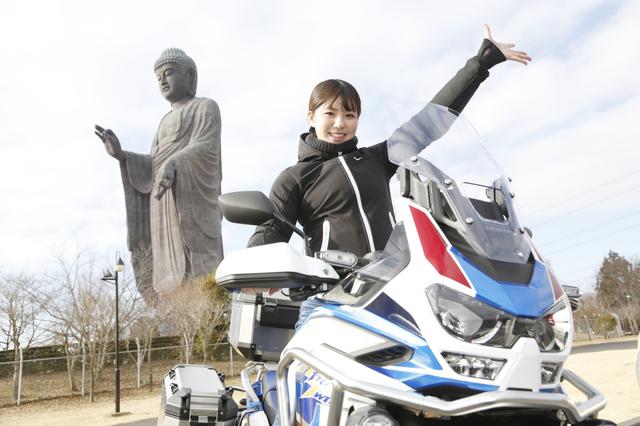 画像1: ほぼ月刊「梅本まどかとオートバイ」vol.24 ホンダ CRF1100L Africa Twin