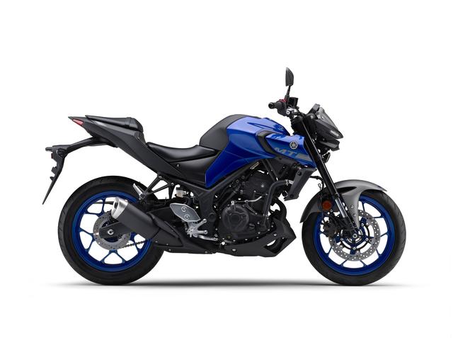 画像: MT-03 ABS(ディープパープリッシュブルーメタリックC)