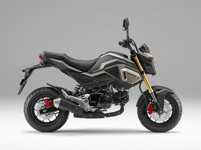 画像: Honda GROM マットアクシスグレーメタリック