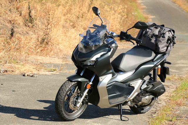 画像1: 容量25Lのシートバッグと、シート下ラゲッジだけでキャンプ道具が積めた!