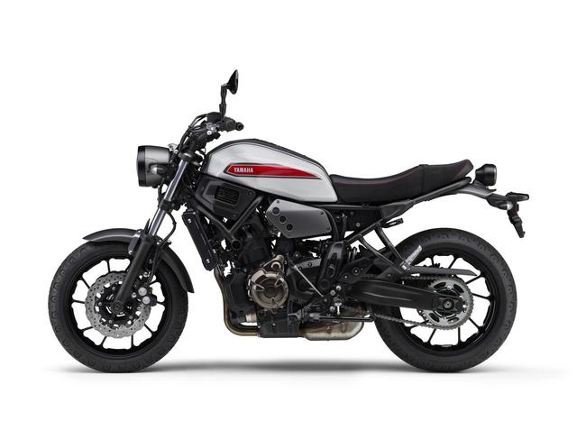 画像8: 【速報】ヤマハ「XSR700 ABS」がマイナーチェンジ! 1980年代のスポーツモデルをイメージした新色が登場