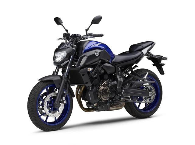 画像2: ヤマハが「MT-07 ABS」の2020年モデルを発表! 新色のブルーを新たにラインナップ