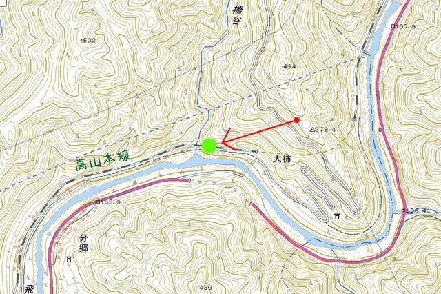 画像: 高山本線 (上麻生~白川口)