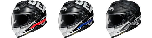 画像1: 頭頂部におっきくSHOEI! インナーバイザー搭載のフルフェイスヘルメット「GT-AirII」の最新グラフィック〈INSIGNIA〉