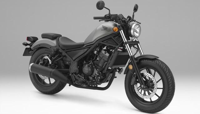 画像: 上が2020年3月19日発売の新型レブル250/下がこれまでのレブル250