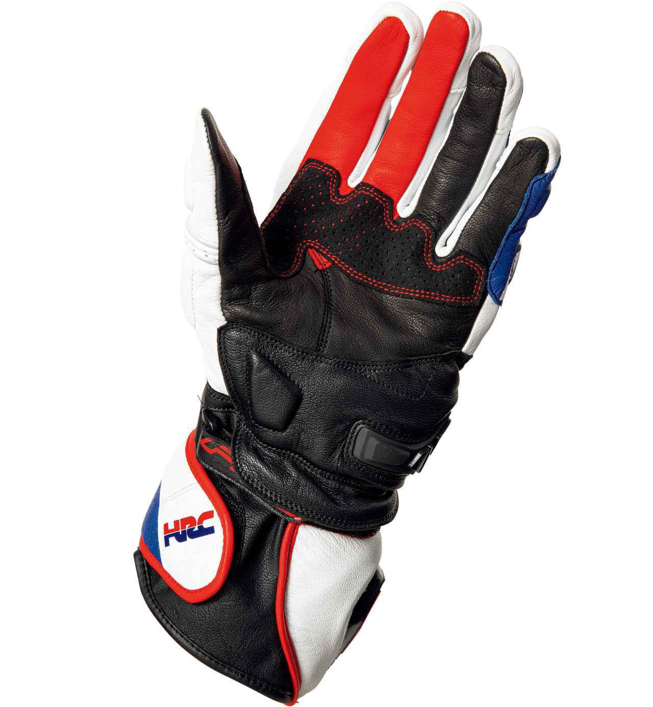 HONDA HRCグローブ 黒/赤/青/白　レーシンググローブ　five 3番目の画像 - Honda × FIVE「HRC RFX3 レーシンググローブ」 - web