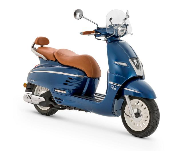 画像: ジャンゴ 125 ABS 120周年 リミテッドエディション(ディープオーシャンブルー)