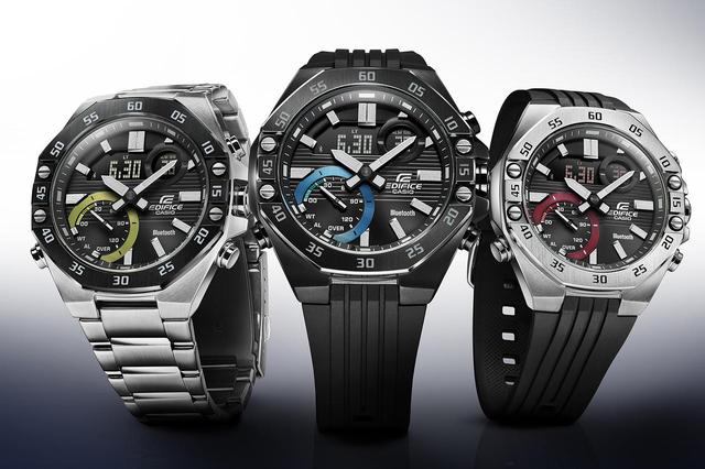 エディフィスから ホンダ レーシング との最新コラボ ウォッチが登場 Edificeの周年を記念してゴールドを配色 Webオートバイ