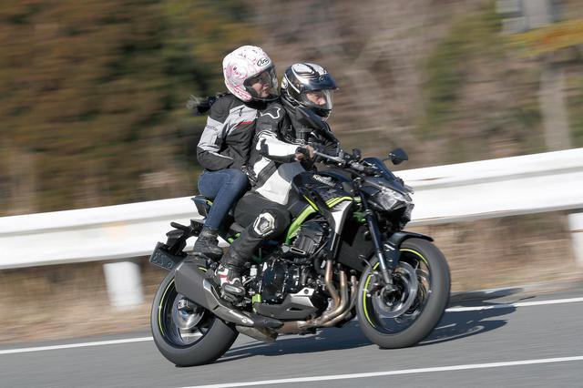 画像: カワサキ「Z900」木川田ステラのタンデム・チェック