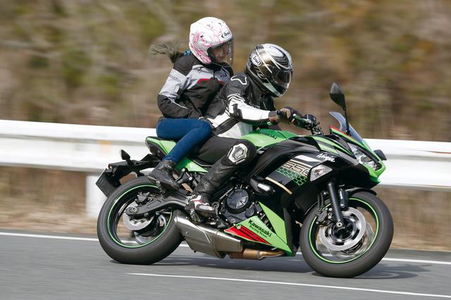 画像: カワサキ「ニンジャ650」木川田ステラのタンデム・チェック