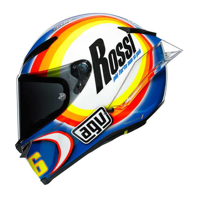 画像2: 4連覇中のチャンピオンがウインターテストで被ったヘルメットには「ロッシ、これ以上速くなりません」というイタリア語が!