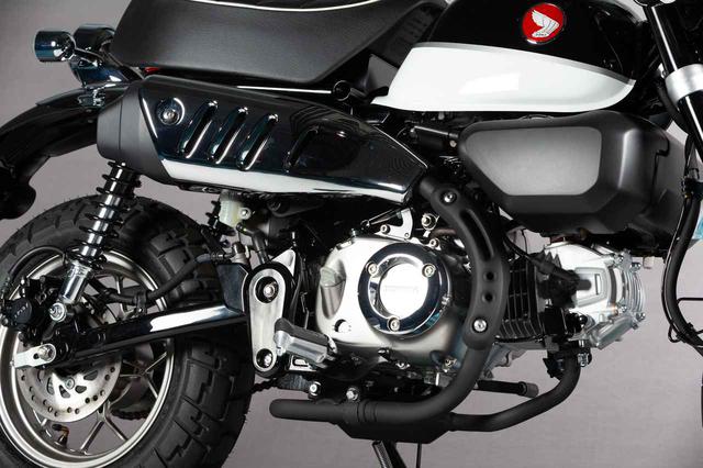 画像4: 原付二種MT車「モンキー125」の2020年モデルとして〈黒〉が仲間入り、赤・青・黄は継続販売!