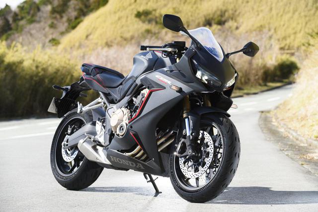 画像: 岡田さんが乗ったのはホンダのCBR650R。ツーリングモデルとして人気のモデルだ。タイヤサイズはフロントが120/70ZR17、リアが180/55ZR17 。