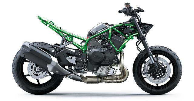 画像5: カワサキのスーパーネイキッド「Z H2」は何がすごいのか? エンジン・フレーム・装備を解説