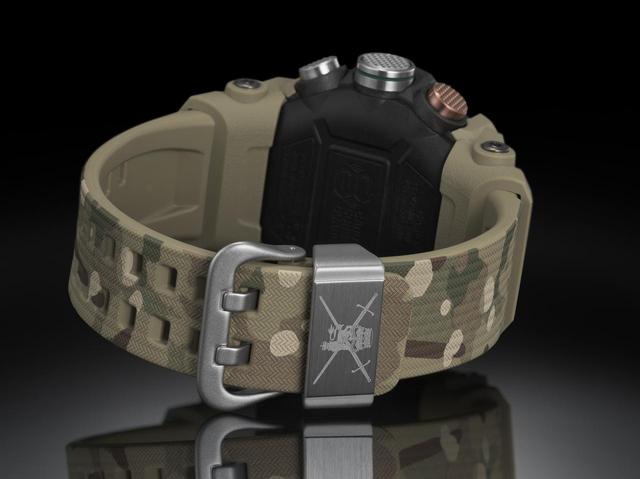 画像3: G-SHOCKがイギリス陸軍とコラボ!? タフネスな「マッドマスター」がより頼もしく見えるカモフラ柄のミリタリーウォッチ