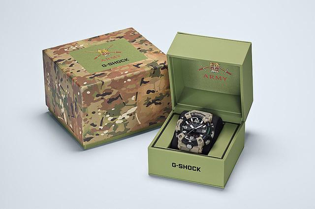 画像4: G-SHOCKがイギリス陸軍とコラボ!? タフネスな「マッドマスター」がより頼もしく見えるカモフラ柄のミリタリーウォッチ