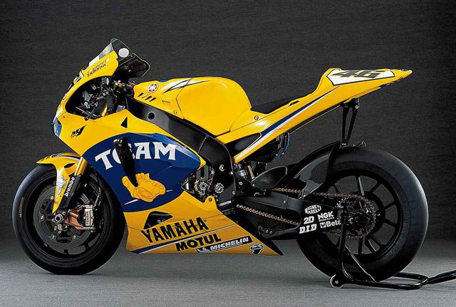 画像2: 990cc最終型のYZR-M1。タイトルは逃すが、先進の並列4気筒は、さらなる進化をとげた