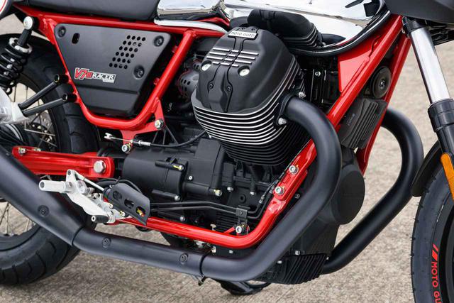 画像: エンジンは伝統の空冷4ストOHV2バルブ90°V型2気筒。総排気量は744cc。