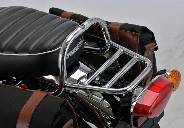 画像: HEPCO&BECKER リアキャリア(トップケース装着不可) クローム W800 20/W800 Street/cafe 19 税別:31,000円 plotonlinestore.com