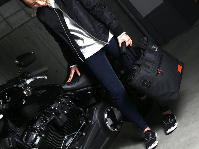 画像: ドッペルギャンガー 「ターポリンシングルサイドトートバッグ ・DBT510-BK」