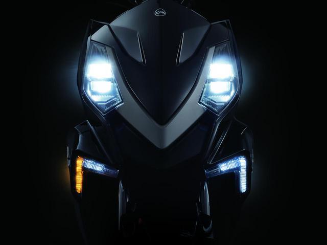 画像: ヘッドライトやウインカー、ポジションランプはLEDライトを採用しています。