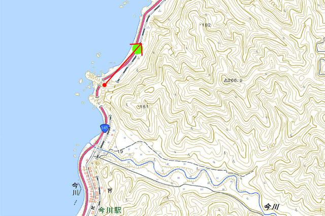 画像: 羽越本線 今川~越後寒川