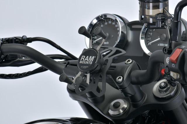 画像: RAM MOUNTS Xグリップスマートフォン用 税別:3,000円 ※装着には「RAM MOUNTS ショートアーム」(税別:1,500円)も必要となります。 plotonlinestore.com