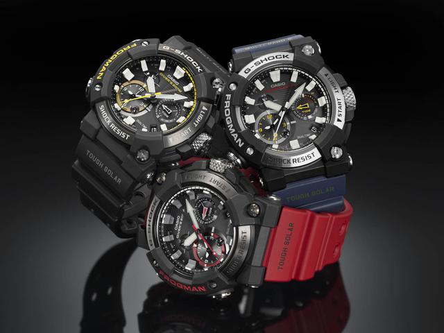 画像7: G-SHOCKのダイバーズウオッチ「フロッグマン」からバイク乗りにも人気の〈アナログ〉モデルが初めて登場! メンテ不要のタフネス電波ソーラー腕時計