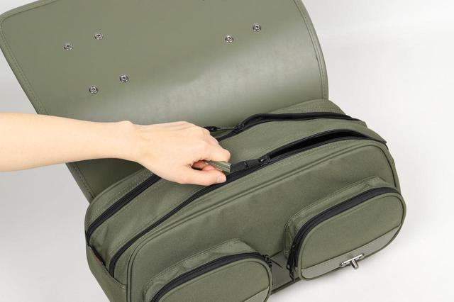 画像2: デグナー「マフラー側対応サドルバッグ」NB-183