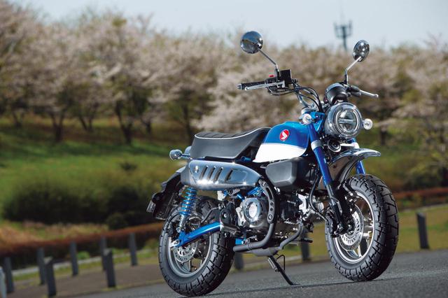 画像: Honda Monkey125 総排気量:124cc メーカー希望小売価格(税込):40万7000円(ABS仕様車は44万円)