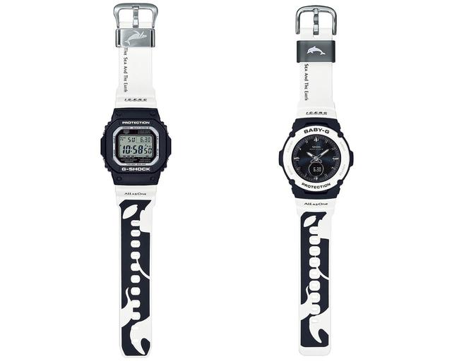 画像2: アイサーチ・ジャパンとのコラボG-SHOCK・BABY-G「イルカ・クジラモデル」最新作