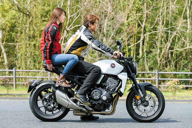 画像2: CB1000R ライディングポジション
