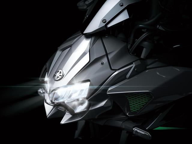 画像: 2020年4月4日に発売されたカワサキ「Z H2」。H2シリーズは、グループの技術の粋の証「リバーマーク」のエンブレムが特徴。ドローンも完成すれば、つくかな?